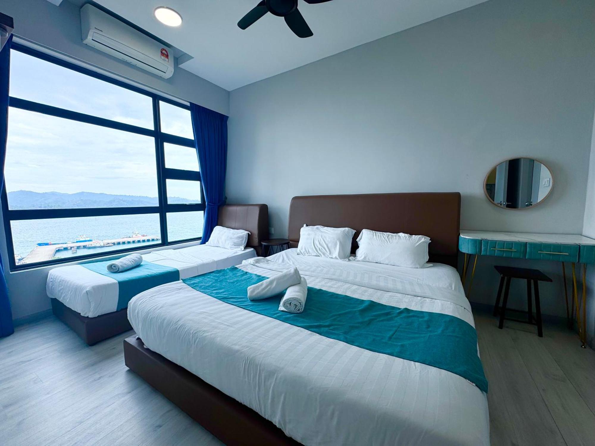 Sunset Seaview Vacation Condos @ Jesselton Quay Kota Kinabalu Exterior photo